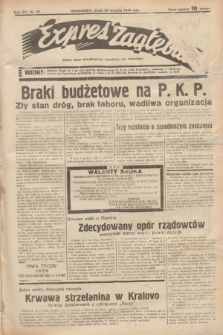 Expres Zagłębia : jedyny organ demokratyczny niezależny woj. kieleckiego. R.14, nr 25 (25 stycznia 1939)