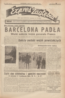 Expres Zagłębia : jedyny organ demokratyczny niezależny woj. kieleckiego. R.14, nr 27 (27 stycznia 1939)