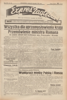 Expres Zagłębia : jedyny organ demokratyczny niezależny woj. kieleckiego. R.14, nr 28 (28 stycznia 1939)