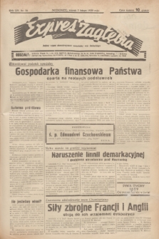 Expres Zagłębia : jedyny organ demokratyczny niezależny woj. kieleckiego. R.14, nr 38 (7 lutego 1939)