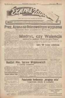 Expres Zagłębia : jedyny organ demokratyczny niezależny woj. kieleckiego. R.14, nr 39 (8 lutego 1939)