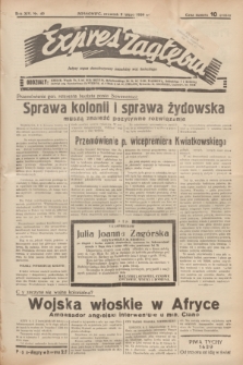 Expres Zagłębia : jedyny organ demokratyczny niezależny woj. kieleckiego. R.14, nr 40 (9 lutego 1939)