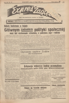 Expres Zagłębia : jedyny organ demokratyczny niezależny woj. kieleckiego. R.14, nr 49 (18 lutego 1939)