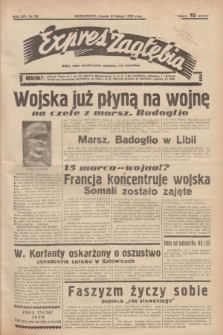 Expres Zagłębia : jedyny organ demokratyczny niezależny woj. kieleckiego. R.14, nr 52 (21 lutego 1939)