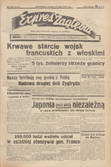 Expres Zagłębia : jedyny organ demokratyczny niezależny woj. kieleckiego. R.14, nr 54 (23 lutego 1939)