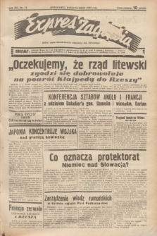 Expres Zagłębia : jedyny organ demokratyczny niezależny woj. kieleckiego. R.14, nr 77 (18 marca 1939)