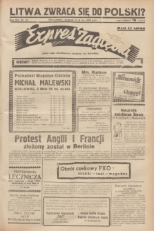 Expres Zagłębia : jedyny organ demokratyczny niezależny woj. kieleckiego. R.14, nr 78 (19 marca 1939)