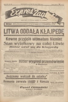 Expres Zagłębia : jedyny organ demokratyczny niezależny woj. kieleckiego. R.14, nr 82 (23 marca 1939)