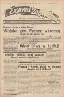 Expres Zagłębia : jedyny organ demokratyczny niezależny woj. kieleckiego. R.14, nr 84 (25 marca 1939)