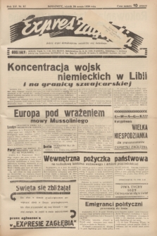 Expres Zagłębia : jedyny organ demokratyczny niezależny woj. kieleckiego. R.14, nr 87 (28 marca 1939)