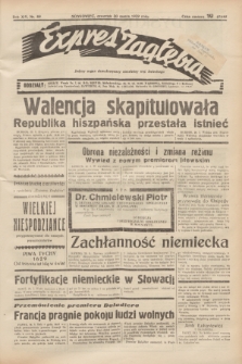 Expres Zagłębia : jedyny organ demokratyczny niezależny woj. kieleckiego. R.14, nr 89 (30 marca 1939)