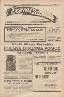 Expres Zagłębia : jedyny organ demokratyczny niezależny woj. kieleckiego. R.14, nr 91 (1 kwietnia 1939)