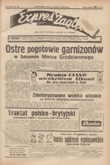 Expres Zagłębia : jedyny organ demokratyczny niezależny woj. kieleckiego. R.14, nr 100 (12 kwietnia 1939)