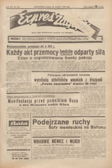 Expres Zagłębia : jedyny organ demokratyczny niezależny woj. kieleckiego. R.14, nr 110 (22 kwietnia 1939)