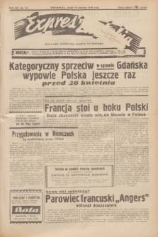 Expres Zagłębia : jedyny organ demokratyczny niezależny woj. kieleckiego. R.14, nr 114 (26 kwietnia 1939)