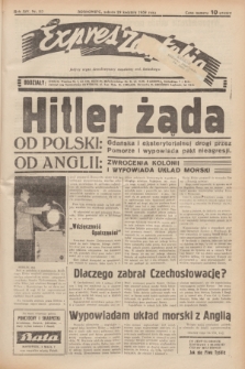 Expres Zagłębia : jedyny organ demokratyczny niezależny woj. kieleckiego. R.14, nr 117 (29 kwietnia 1939)