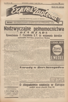 Expres Zagłębia : jedyny organ demokratyczny niezależny woj. kieleckiego. R.14, nr 125 (7 maja 1939)