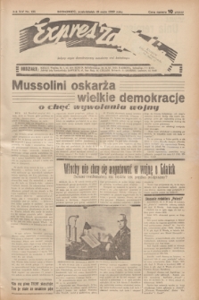 Expres Zagłębia : jedyny organ demokratyczny niezależny woj. kieleckiego. R.14, nr 133 (15 maja 1939) + wkładka