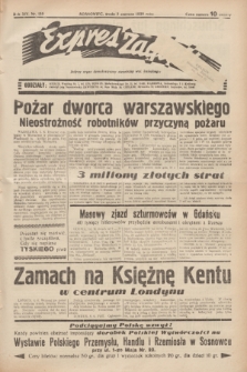 Expres Zagłębia : jedyny organ demokratyczny niezależny woj. kieleckiego. R.14, nr 155 (7 czerwca 1939)