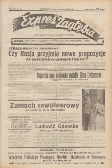 Expres Zagłębia : jedyny organ demokratyczny niezależny woj. kieleckiego. R.14, nr 161 (13 czerwca 1939)