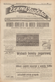 Expres Zagłębia : jedyny organ demokratyczny niezależny woj. kieleckiego. R.14, nr 174 (26 czerwca 1939)
