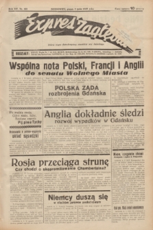 Expres Zagłębia : jedyny organ demokratyczny niezależny woj. kieleckiego. R.14, nr 185 (7 lipca 1939)