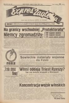 Expres Zagłębia : jedyny organ demokratyczny niezależny woj. kieleckiego. R.14, nr 192 (14 lipca 1939)