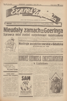 Expres Zagłębia : jedyny organ demokratyczny niezależny woj. kieleckiego. R.14, nr 195 (17 lipca 1939)