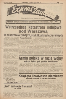 Expres Zagłębia : jedyny organ demokratyczny niezależny woj. kieleckiego. R.14, nr 196 (18 lipca 1939)