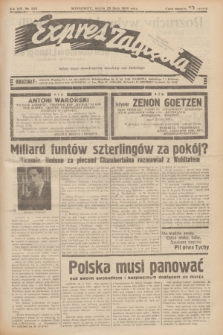 Expres Zagłębia : jedyny organ demokratyczny niezależny woj. kieleckiego. R.14, nr 203 (25 lipca 1939)