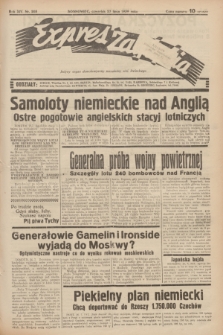Expres Zagłębia : jedyny organ demokratyczny niezależny woj. kieleckiego. R.14, nr 205 (27 lipca 1939)