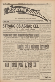 Expres Zagłębia : jedyny organ demokratyczny niezależny woj. kieleckiego. R.14, nr 206 (28 lipca 1939)
