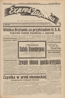 Expres Zagłębia : jedyny organ demokratyczny niezależny woj. kieleckiego. R.14, nr 209 (31 lipca 1939)