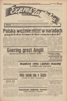 Expres Zagłębia : jedyny organ demokratyczny niezależny woj. kieleckiego. R.14, nr 217 (8 sierpnia 1939)