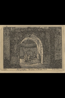 Floryańska [!] Brama w Krak. 1834