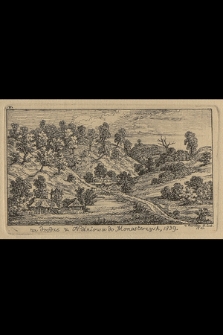 Na drodze z Niżniowa do Monasterzysk, 1839