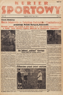 Kurier Sportowy. R.1, nr 2 (31 lipca 1945)