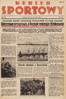 Kurier Sportowy. R.1, nr 5 (20-26 sierpnia 1945)