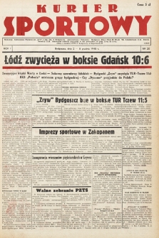 Kurier Sportowy. R.1, nr 20 (2-8 grudnia 1945)