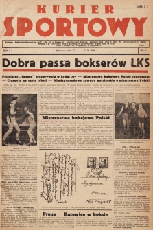 Kurier Sportowy. R.2, nr 4 (27 stycznia - 2 lutego 1946)