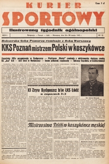 Kurier Sportowy. R.2, nr 12 (24-30 marca 1946)