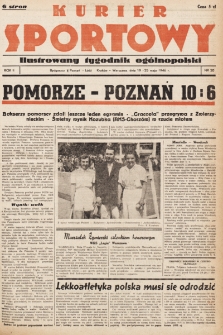 Kurier Sportowy. R.2, nr 20 (19-25 maja 1946)