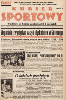 Kurier Sportowy. R.2, nr 37 (2-5 września 1946)