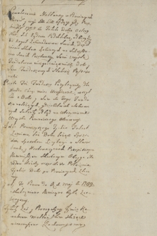 Materiały do konfederacji barskiej 1768-1769 z dodatkiem notat procesowych, odpisów różnych listów i pism publicystycznych z lat 1700, 1766-1769, oprawione bez zachowania porządku chronologicznego