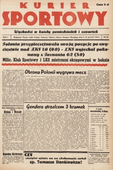 Kurier Sportowy. R.2, nr 57 (11-13 listopada 1946)