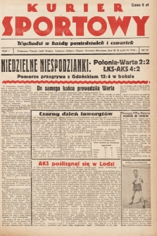 Kurier Sportowy. R.2, nr 59 (18-20 listopada 1946)