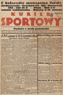 Kurier Sportowy. R.3, nr 1 (7-13 stycznia 1947)