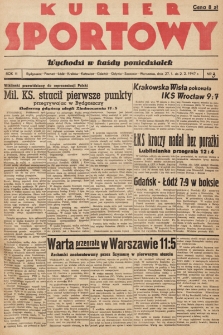 Kurier Sportowy. R.3, nr 3 (27 stycznia - 2 lutego 1947)