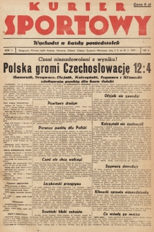 Kurier Sportowy. R.3, nr 4 (3-10 lutego 1947)