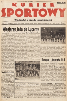 Kurier Sportowy. R.3, nr 11 (24-31 marca 1947)